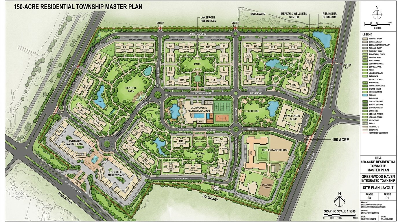 Kumar Magna City 140-Acre Master Plan